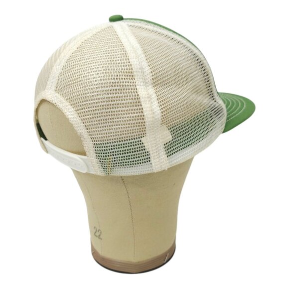 John Deere Mesh Back Snapback Cap Trucker Hat Foam Panel Visor Tractor Baseball - Picture 14 of 14